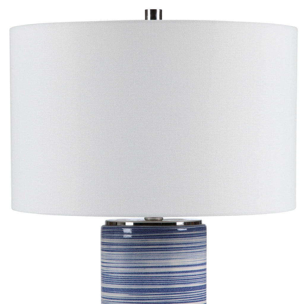 Montauk Striped Table Lamp