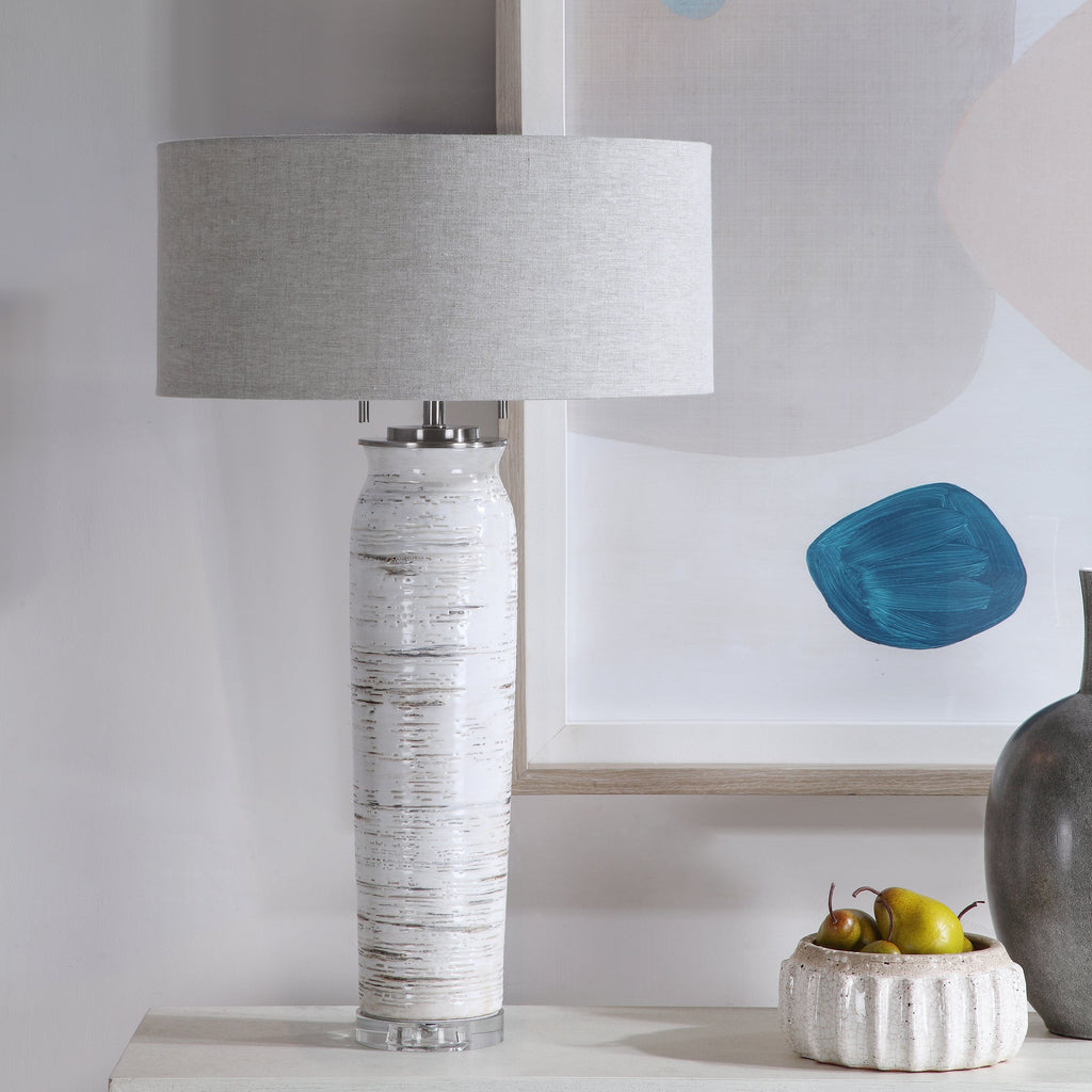 Lenta White Table Lamp