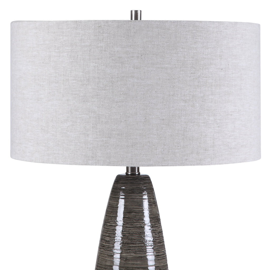 Cosmo Charcoal Table Lamp