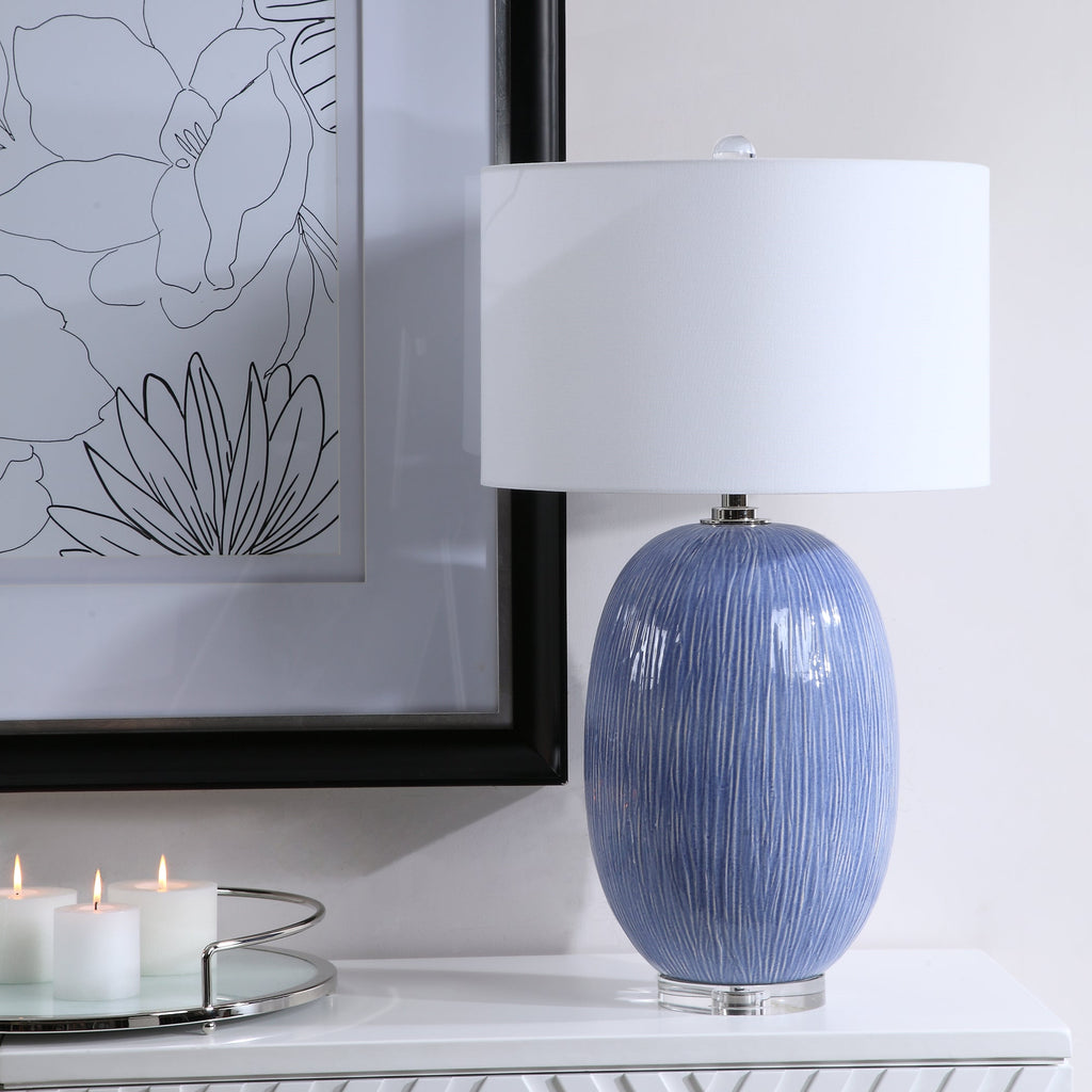 Westerly Blue Table Lamp