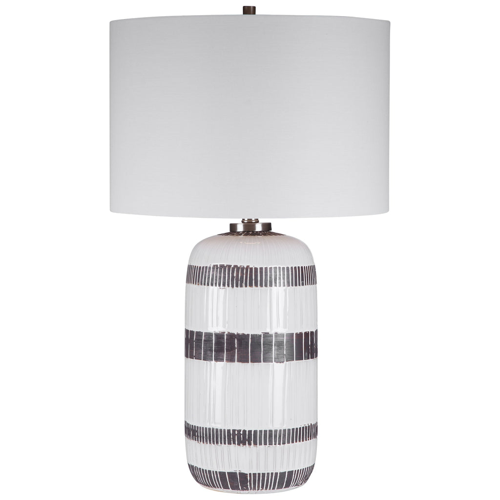 Granger Striped Table Lamp