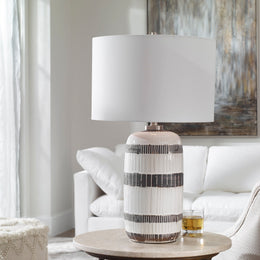 Granger Striped Table Lamp