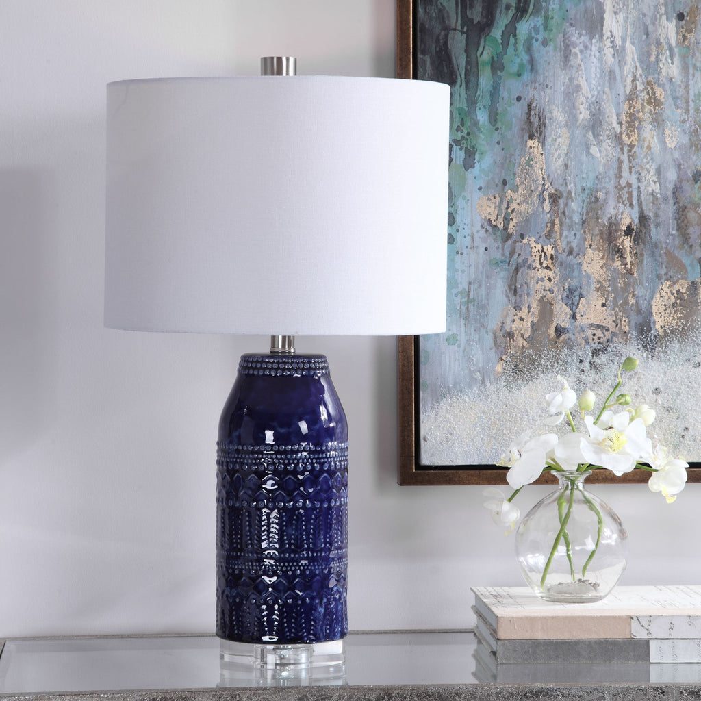 Reverie Blue Table Lamp