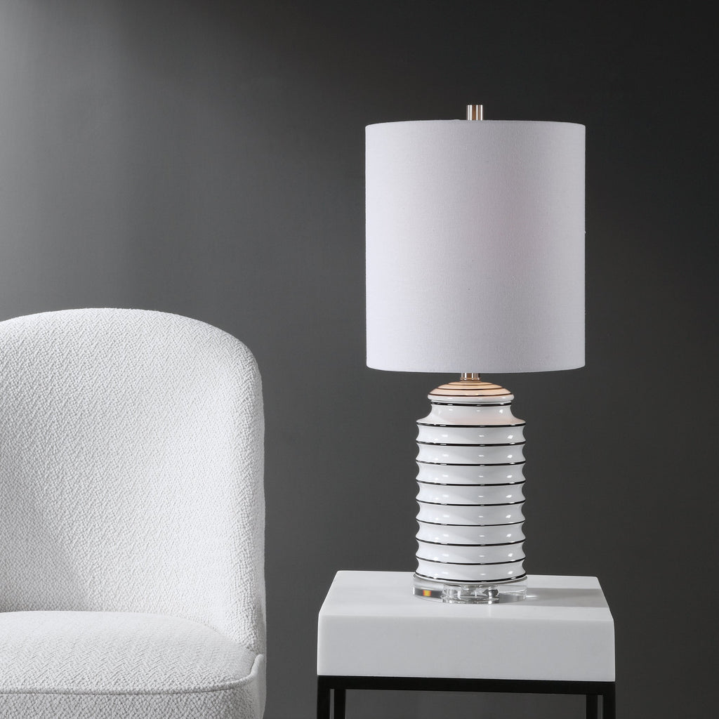 Rayas White Table Lamp