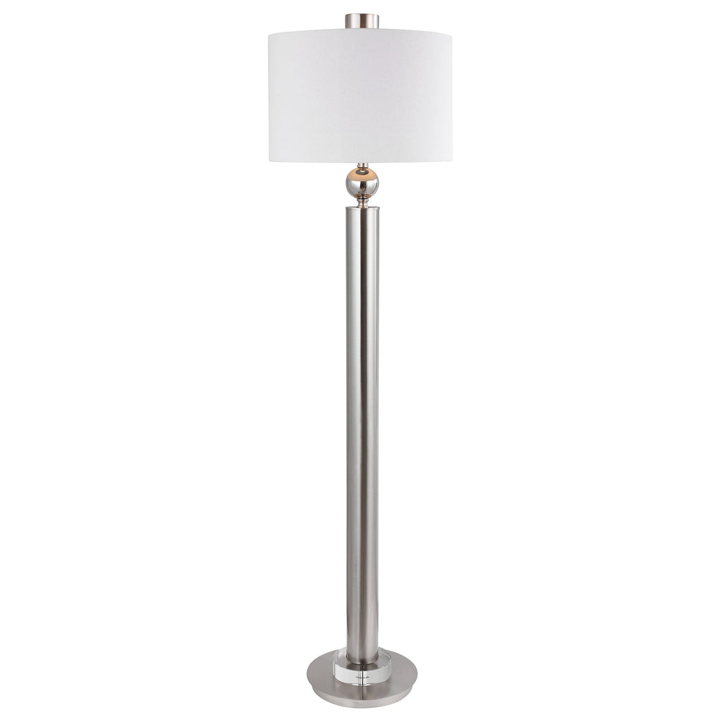 Silverton Brushed Nickel Floor Lamp