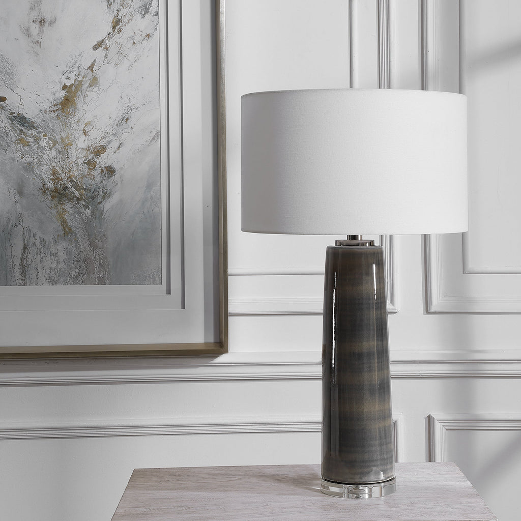 Seurat Charcoal Table Lamp