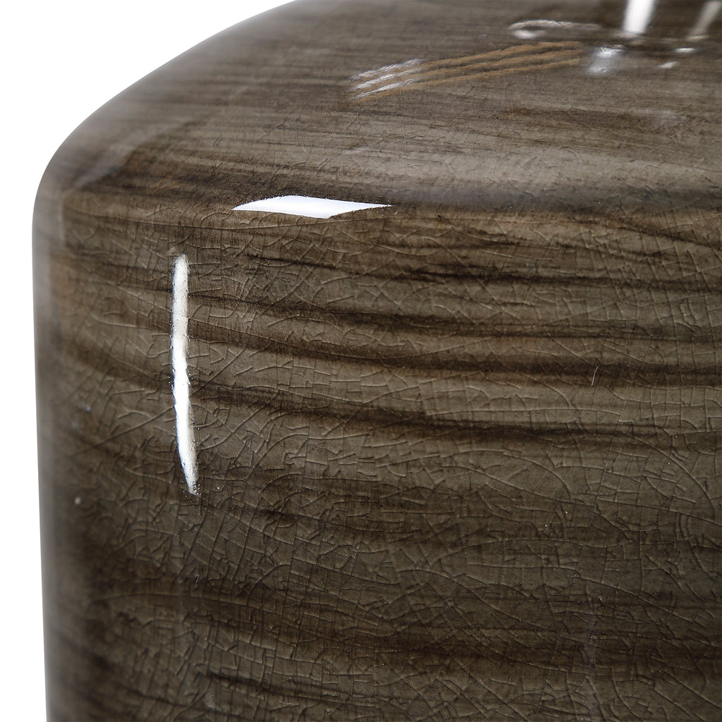 Ebon Charcoal Table Lamp