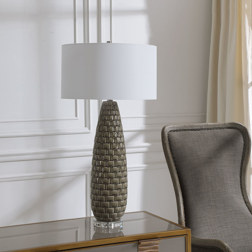 Belregard Gray Table Lamp