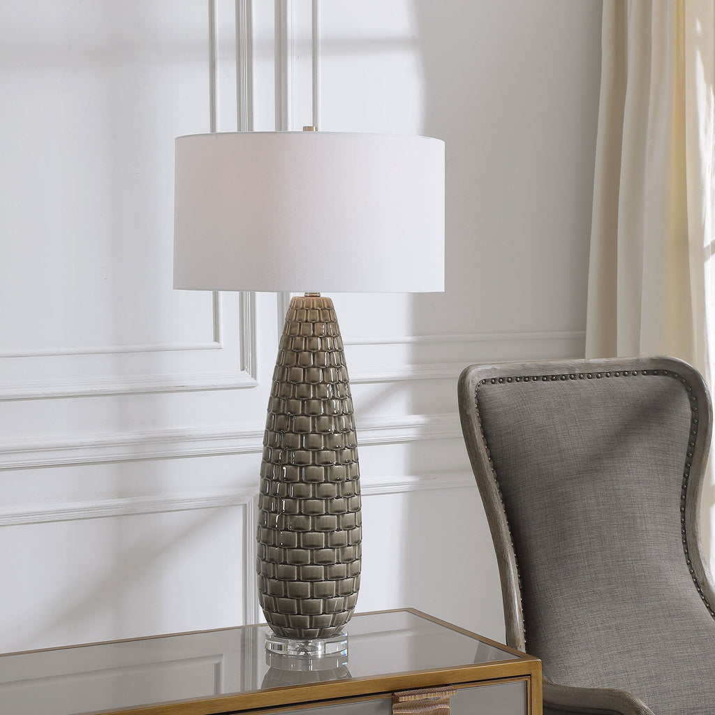 Belregard Gray Table Lamp