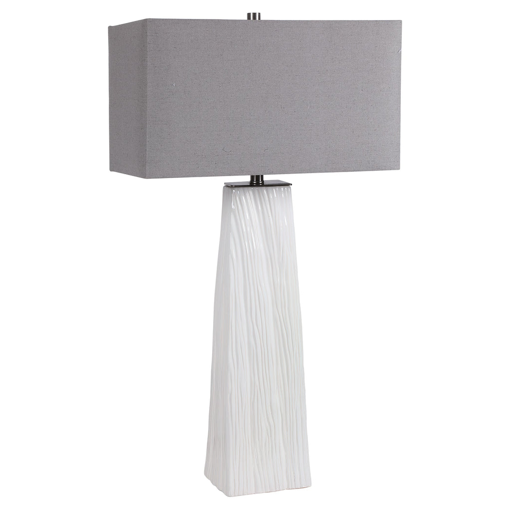 Sycamore White Table Lamp