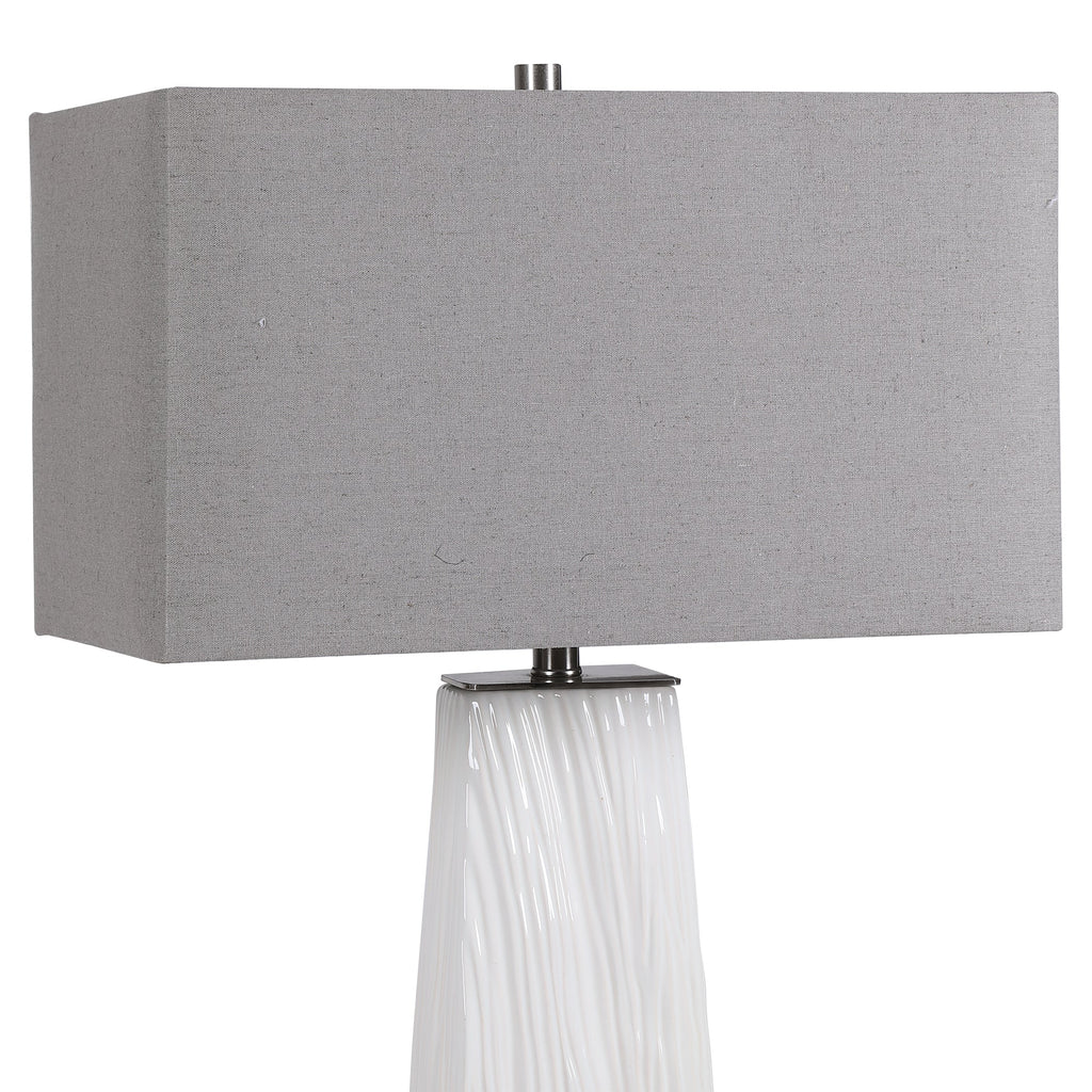 Sycamore White Table Lamp