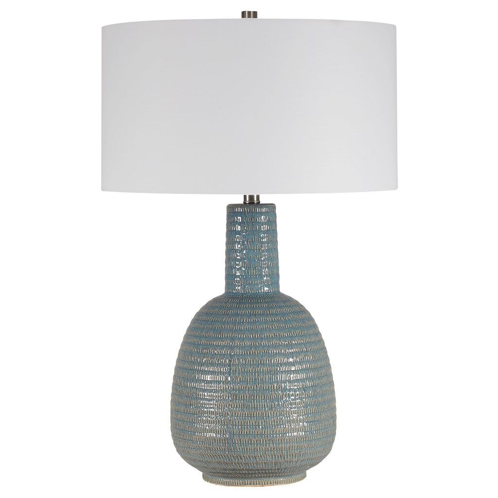 Delta Light Aqua Table Lamp