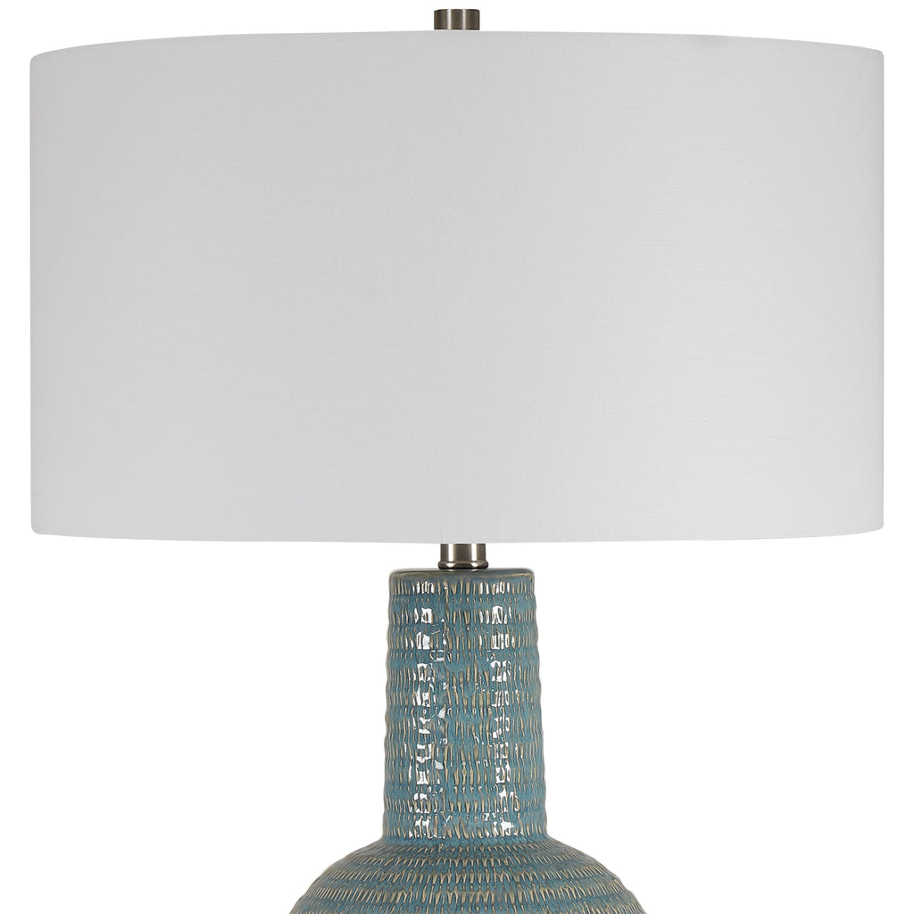 Delta Light Aqua Table Lamp