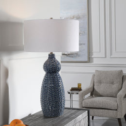 Holloway Cobalt Blue Table Lamp