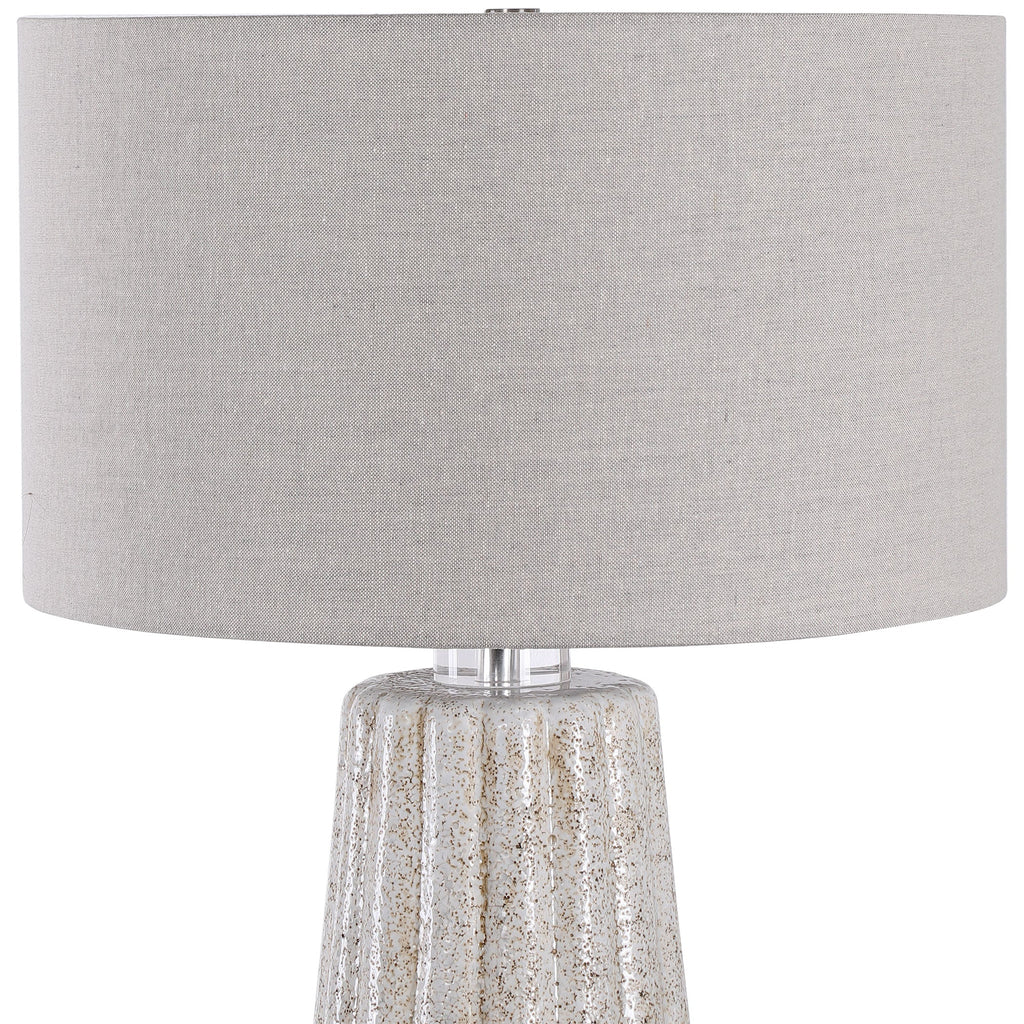 Pikes Stone-Ivory Table Lamp