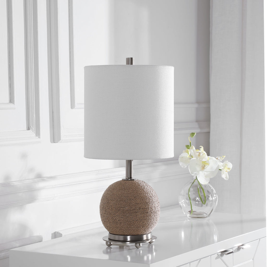 Captiva Rattan Accent Lamp