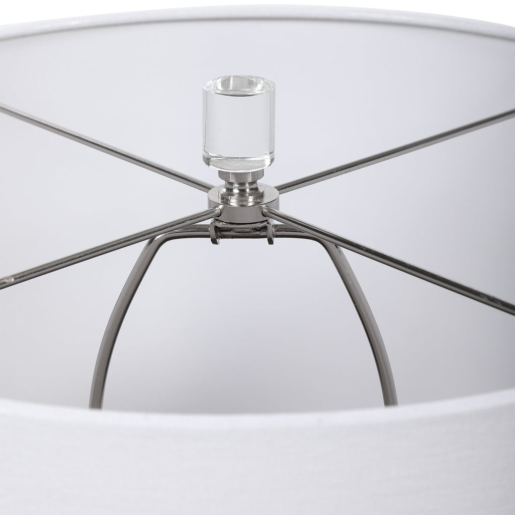 Calia White Table Lamp