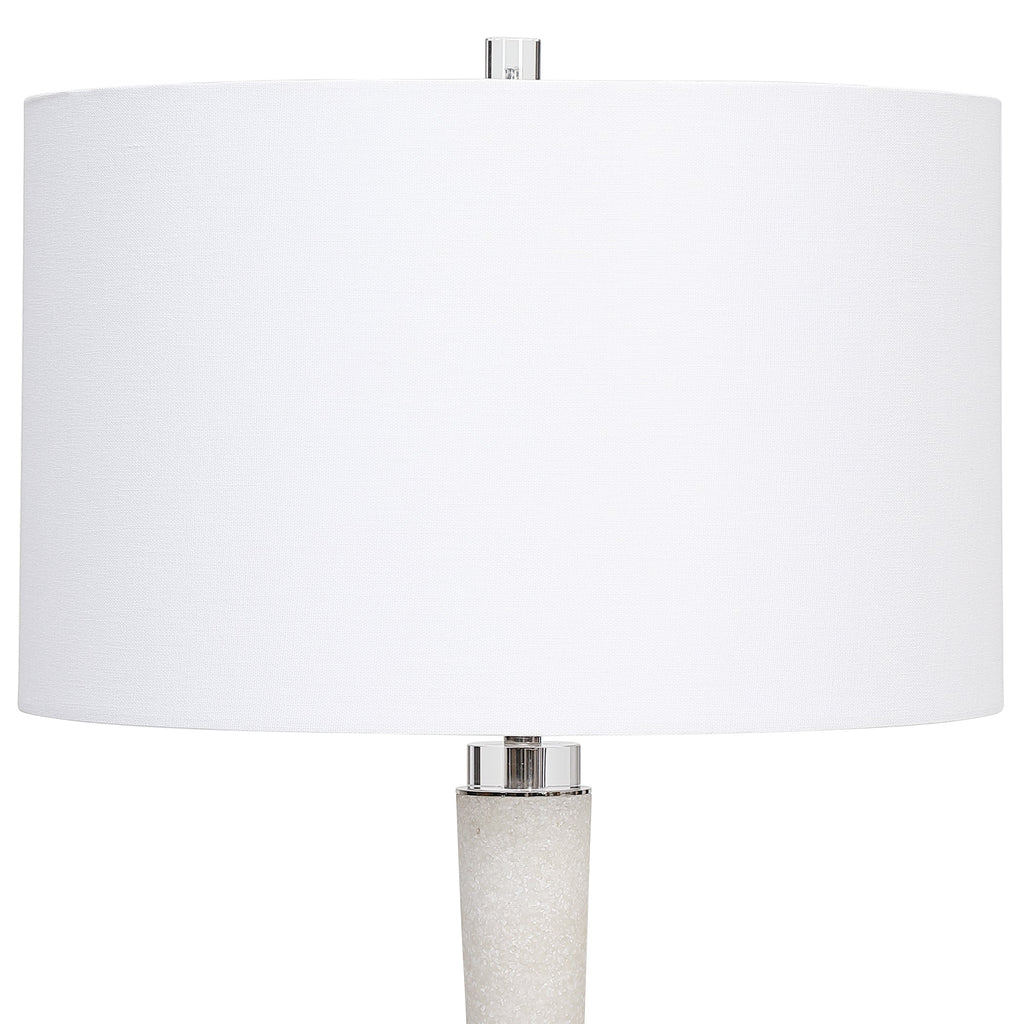 Kently White Marble Table Lamp