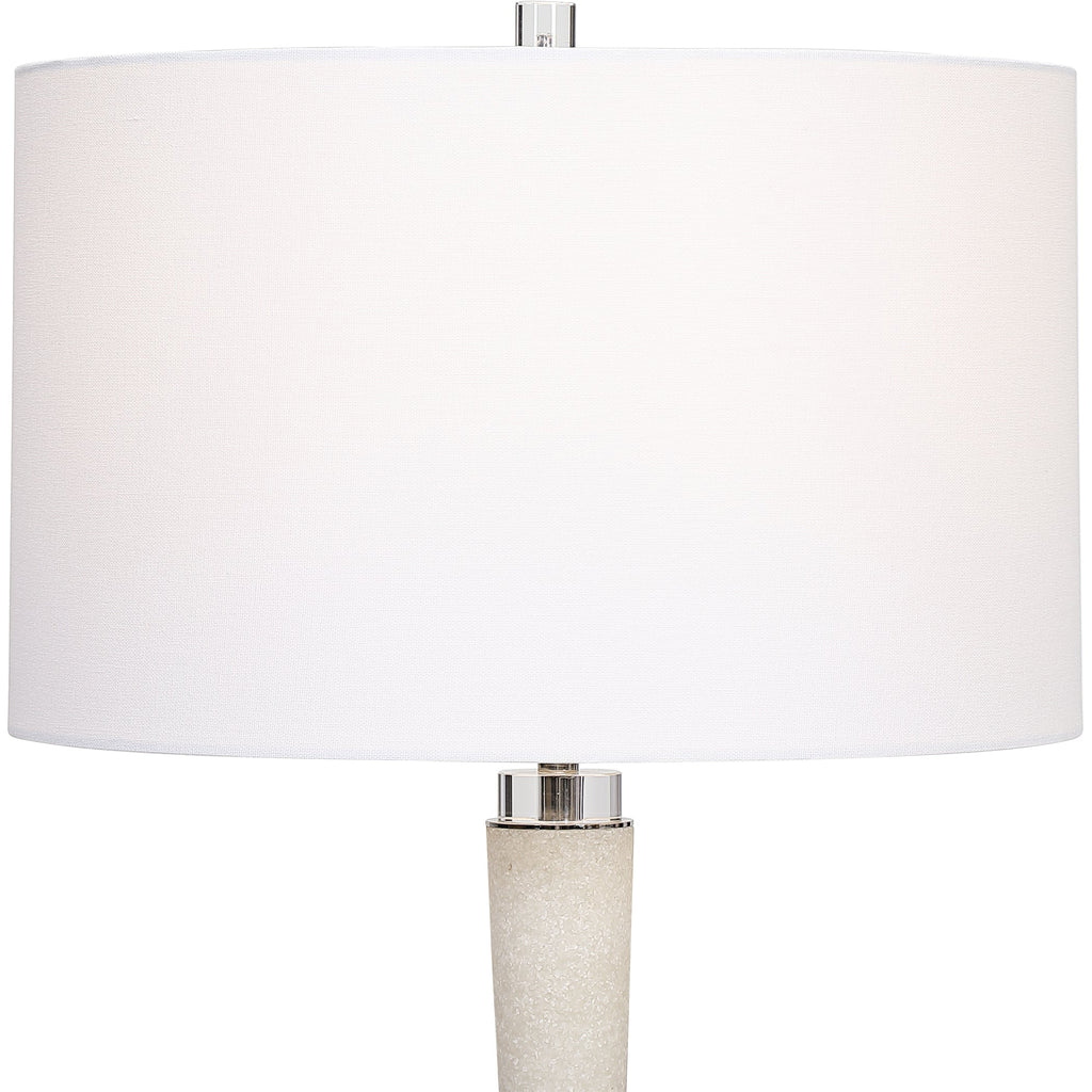 Kently White Marble Table Lamp