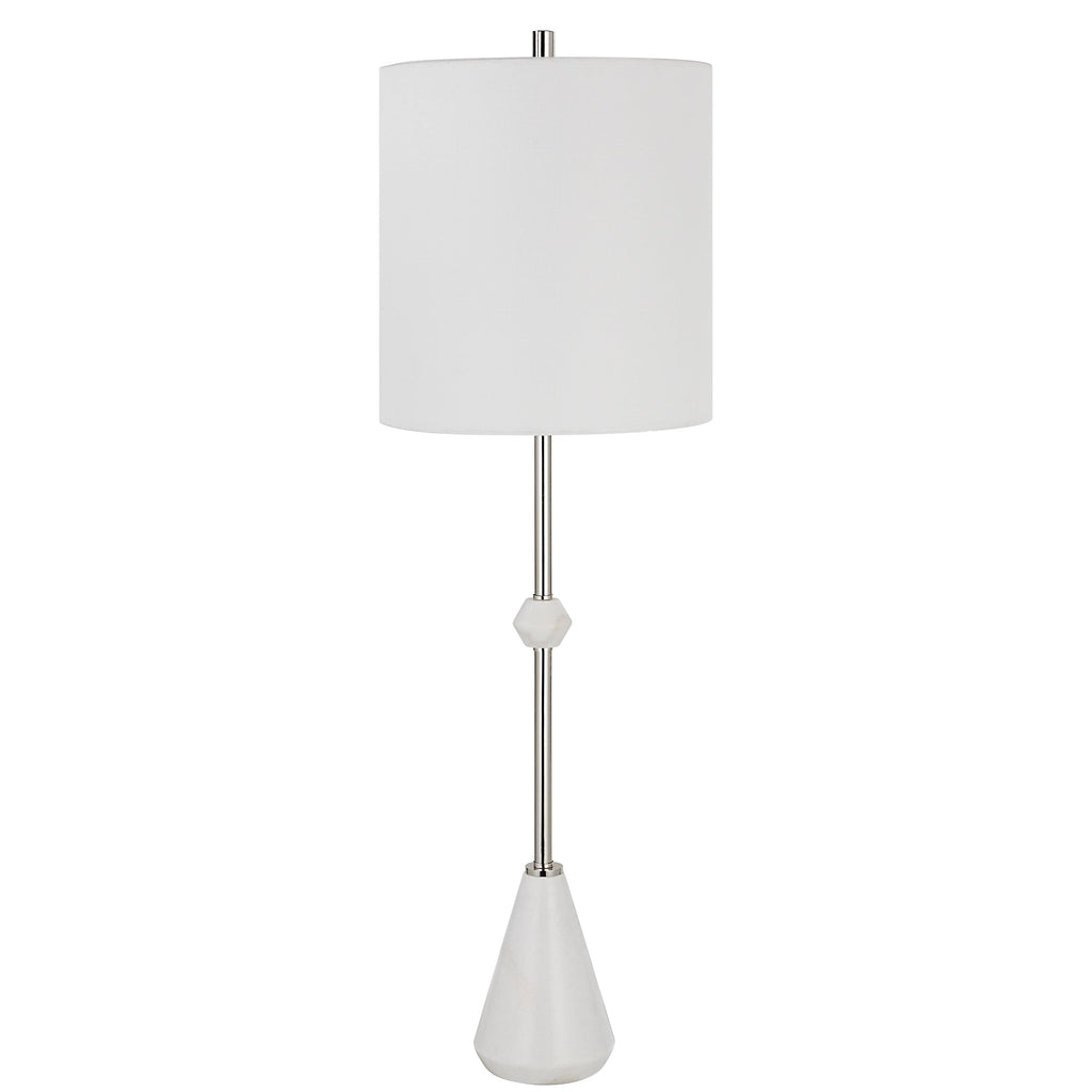 Chantilly Modern White Buffet Lamp