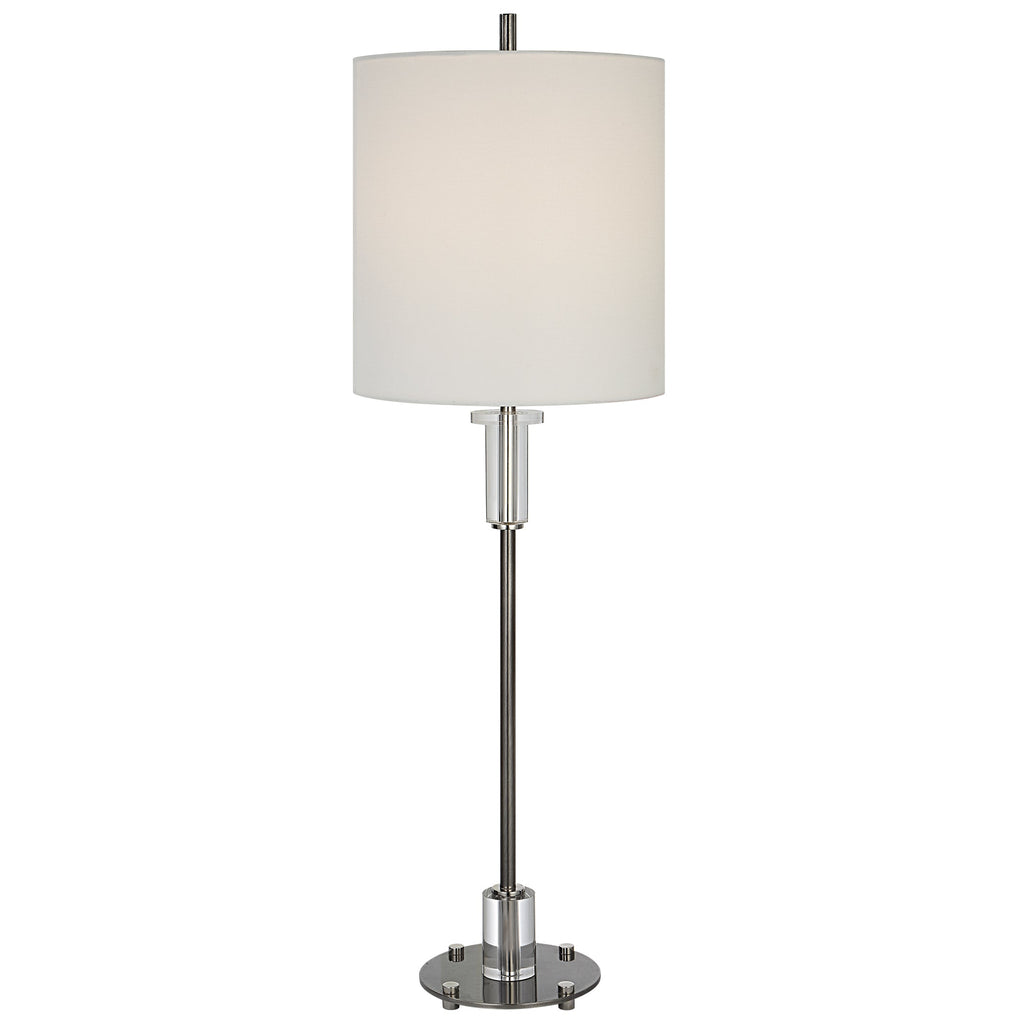 Aurelia Steel Buffet Lamp