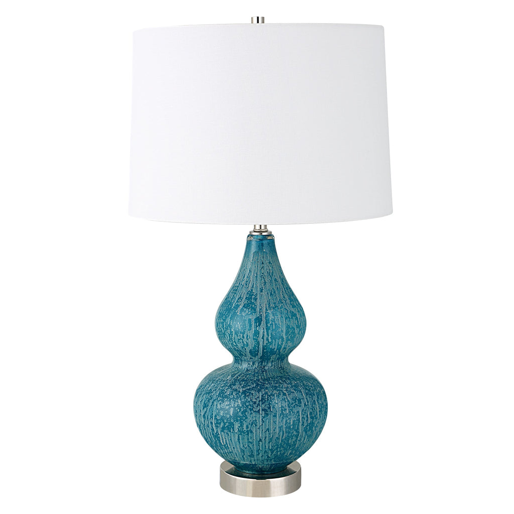 Avalon Blue Table Lamp