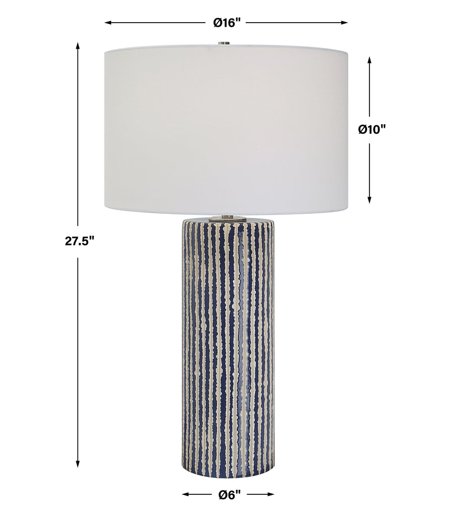 Havana Blue Table Lamp