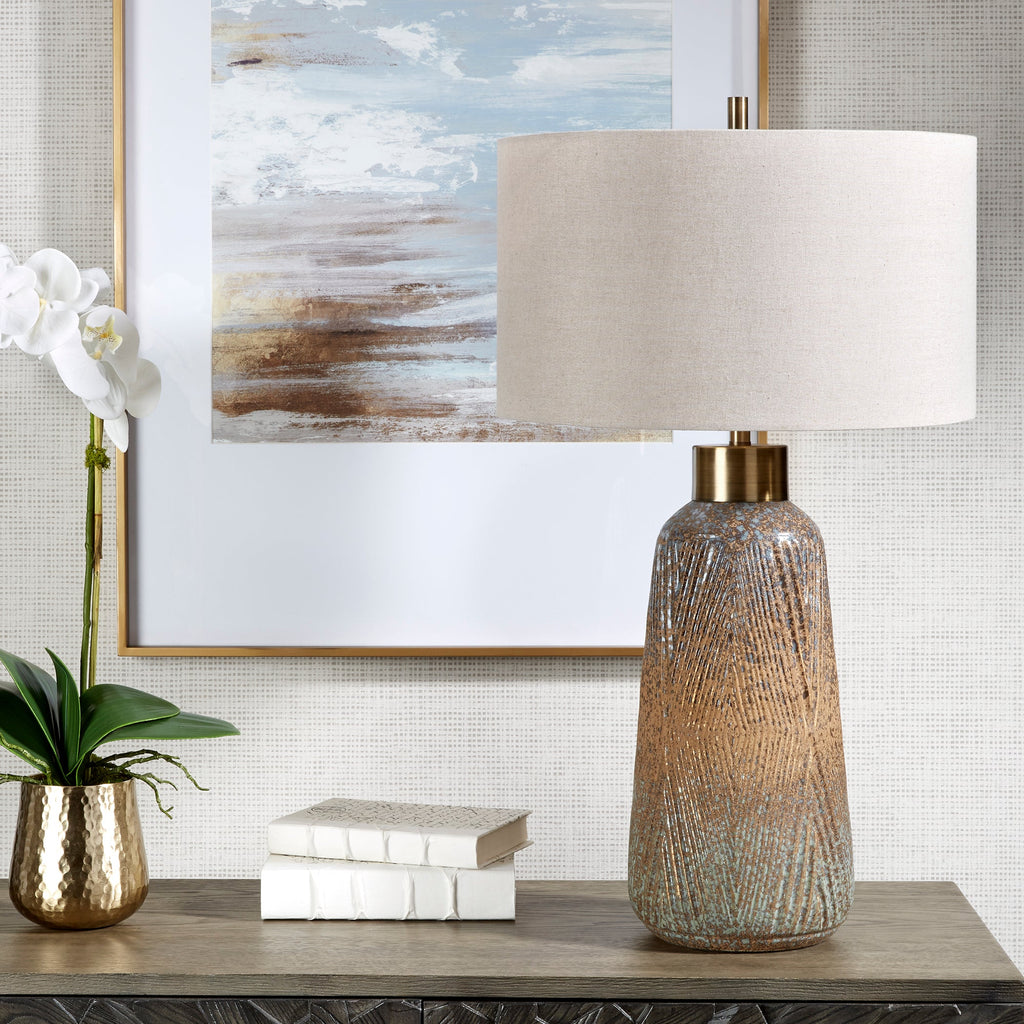 Western Sky Ceramic Table Lamp