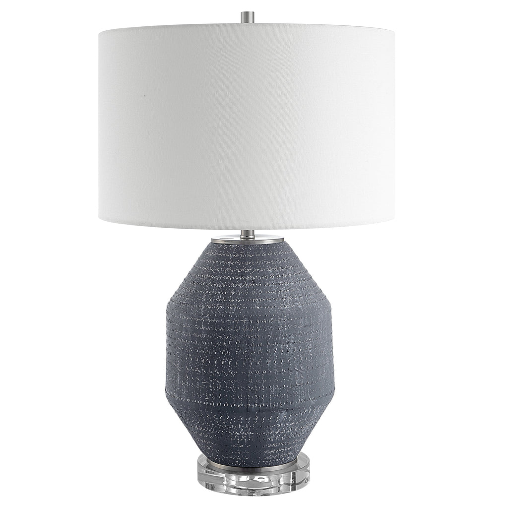 Blackjack Charcoal Table Lamp