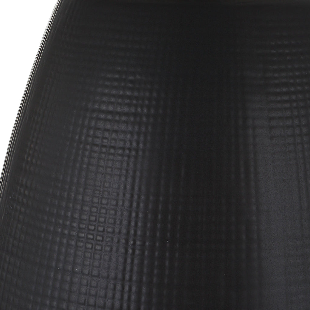 Twilight Satin Black Table Lamp