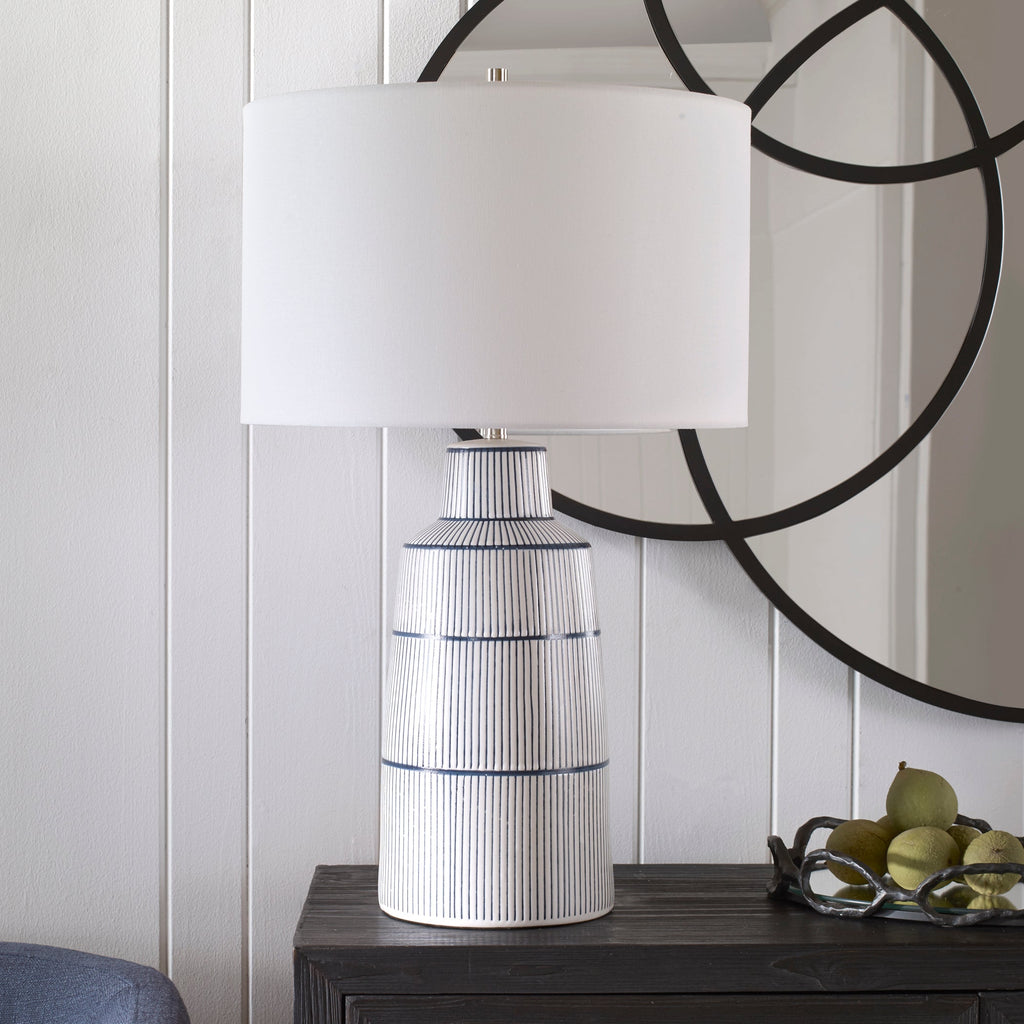 Breton Nautical Stripe Table Lamp