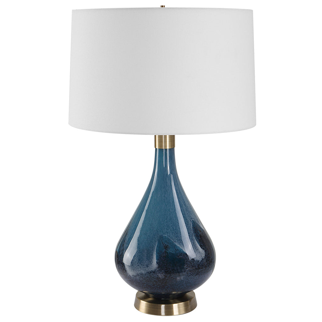 Riviera Art Glass Table Lamp