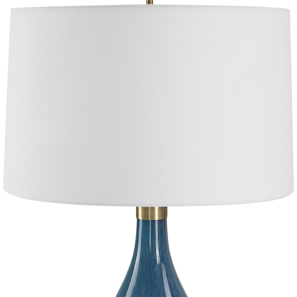 Riviera Art Glass Table Lamp