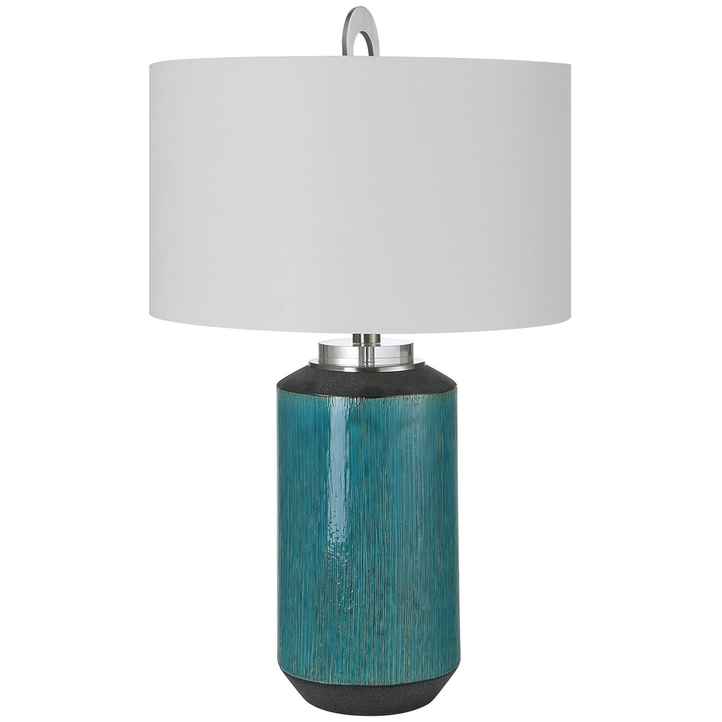 Maui Aqua Blue Table Lamp