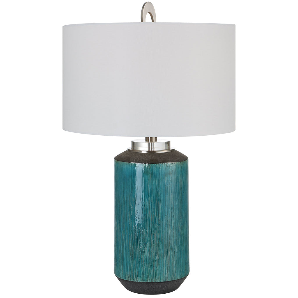 Maui Aqua Blue Table Lamp