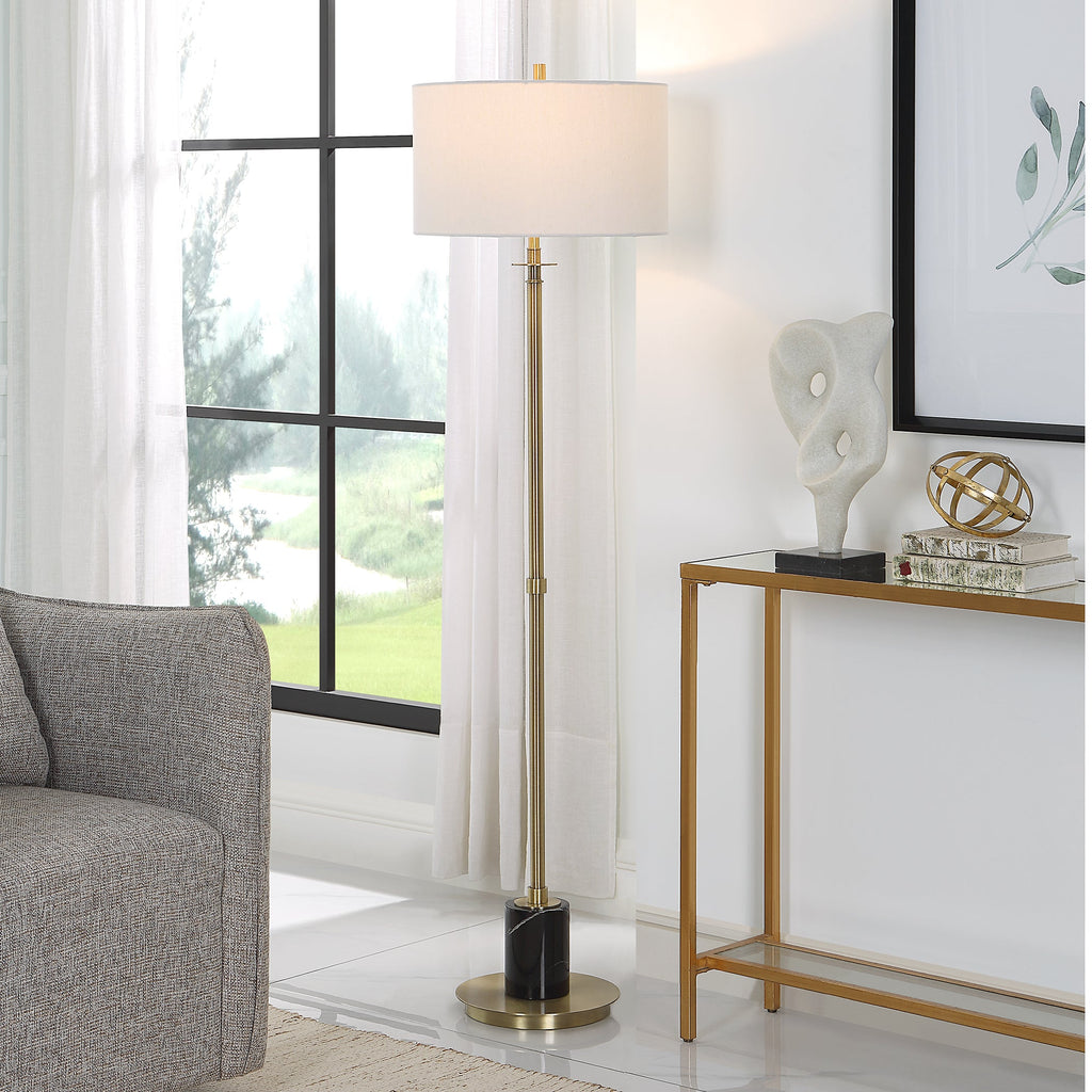 Guard Brass Floor Lamp