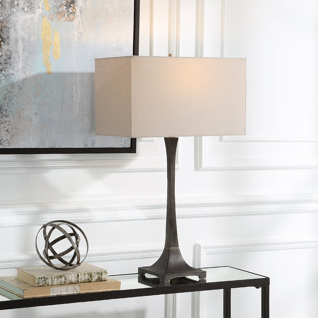 Reydan Tapered Iron Table Lamp