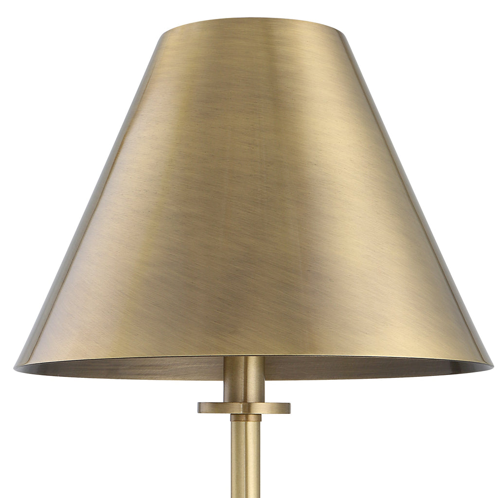 Pilot Brass Buffet Lamp