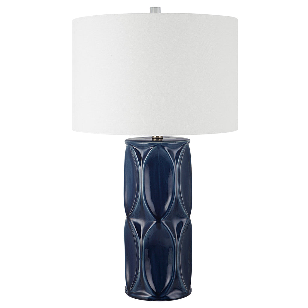 Sinclair Blue Table Lamp