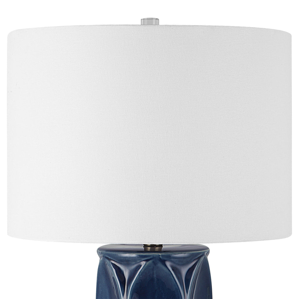 Sinclair Blue Table Lamp