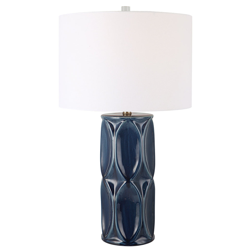 Sinclair Blue Table Lamp