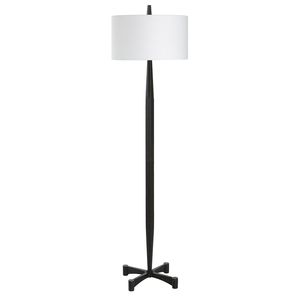 Counteract Rust Metal Floor Lamp