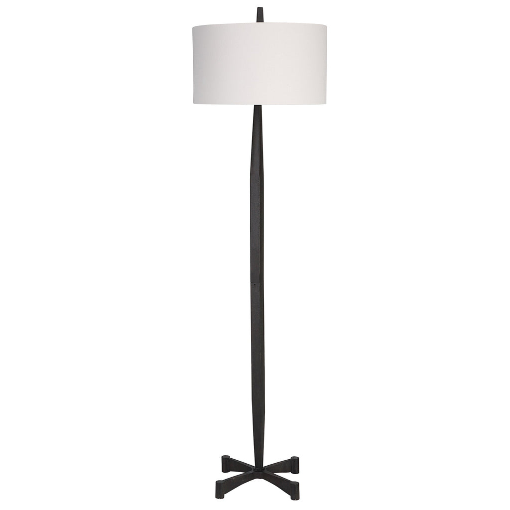 Counteract Rust Metal Floor Lamp