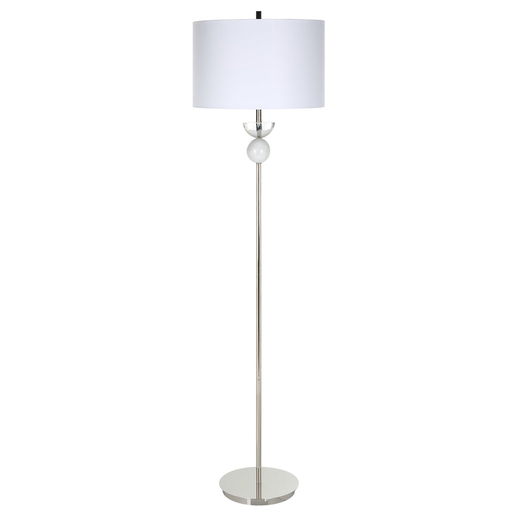 Exposition Nickel Floor Lamp