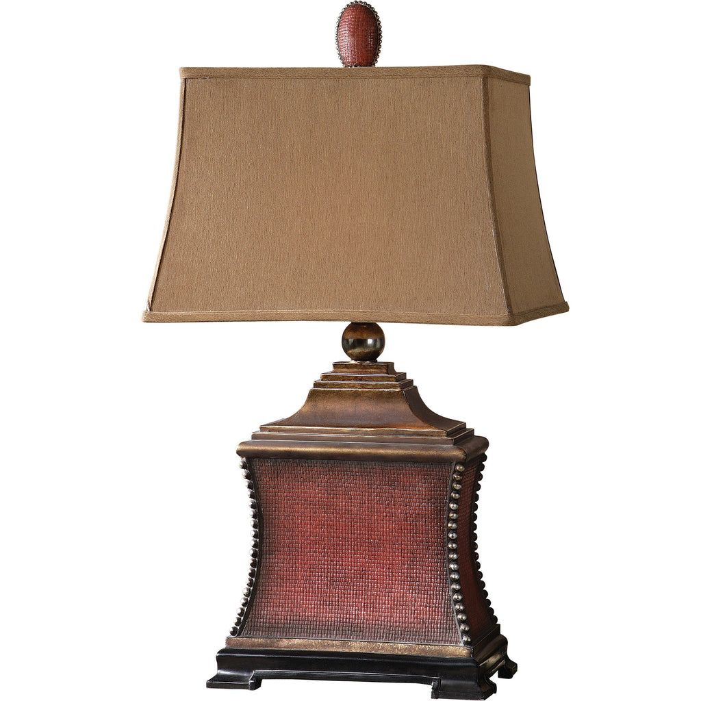 Pavia Red Table Lamp