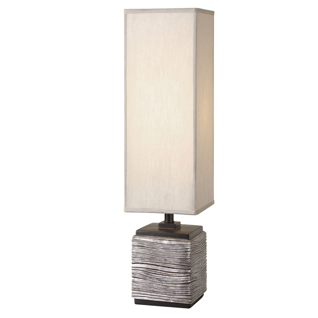 Ciriaco Antiqued Silver Buffet Lamp