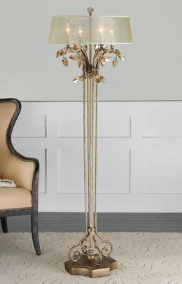 Alenya Gold Floor Lamp