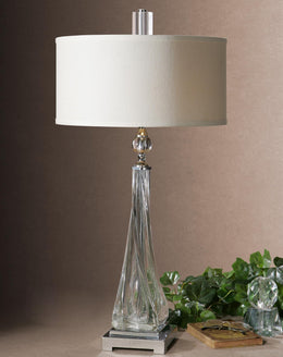 Grancona Twisted Glass Table Lamp