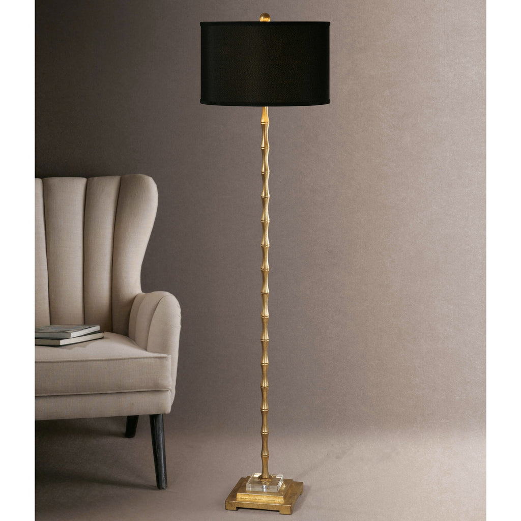 Quindici Metal Bamboo Floor Lamp