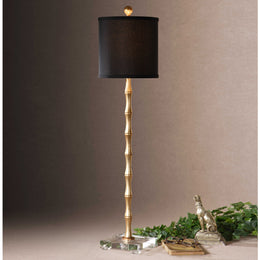 Quindici Metal Bamboo Buffet Lamp